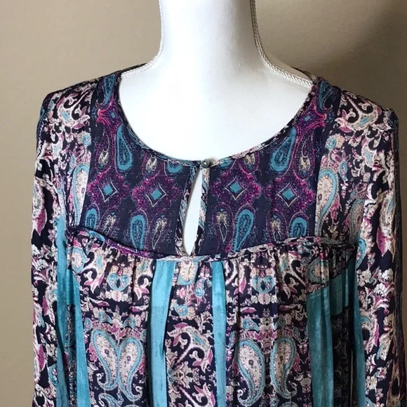 LUCKY BRAND Paisley Print Dress
